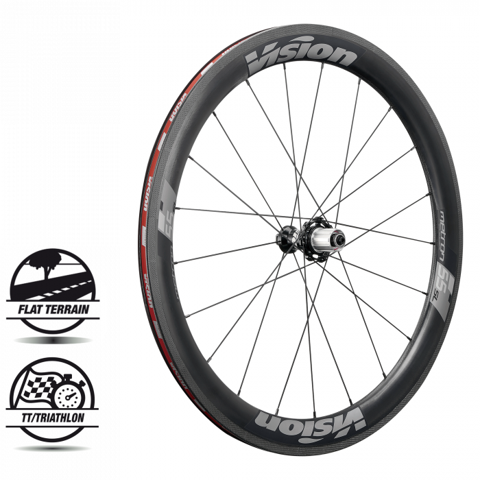 VISION Metron wheelset 55mm BIKEAID by Yap Bicycle Compania