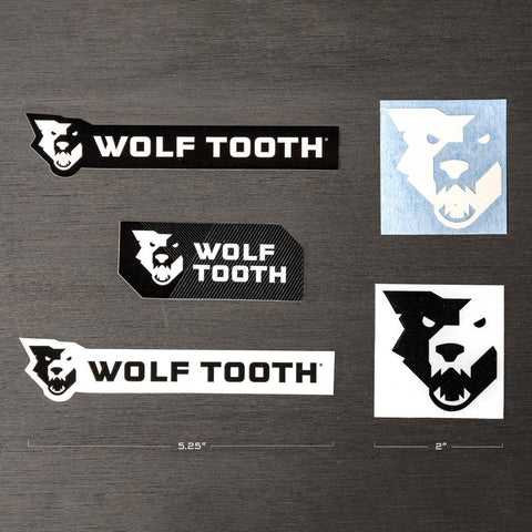Wolf Tooth Decals - Wolf tooth