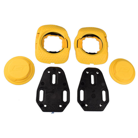 Yellow Walkable Cleat Covers For Speedplay Zero & Ultra Light Action Pedals